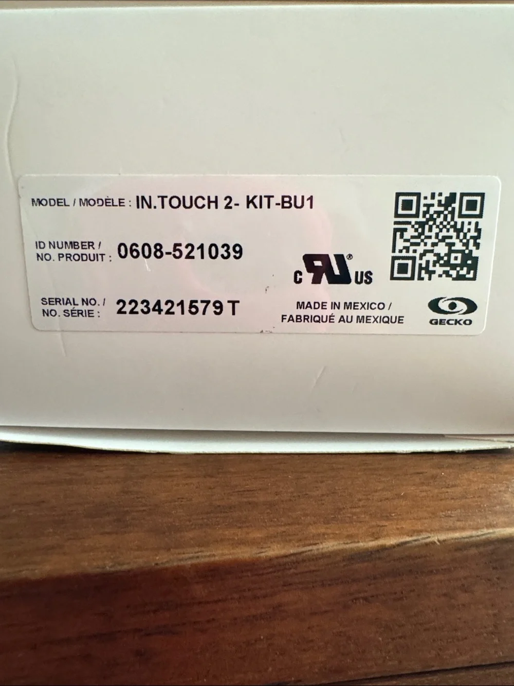 BU InTouch 2 Home Transmitter - Blue NIB